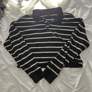 Oversized Crop Shirt